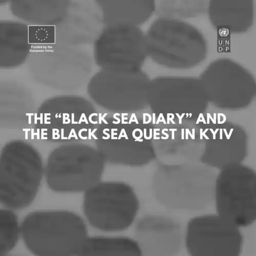 Kids’ exhibition “Black Sea Diary” has moved to Kyiv together with the Black Sea Quest