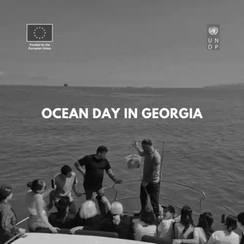 Joint marine sampling at the Ocean Day in Georgia
